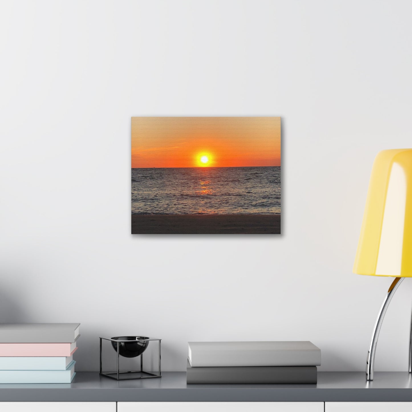 Original Photo Canvas Golden Hour Sunset Print