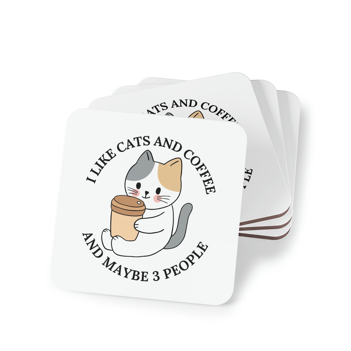 The Cat's Paws Coasters: For Feline-Fueled Beverage Lovers