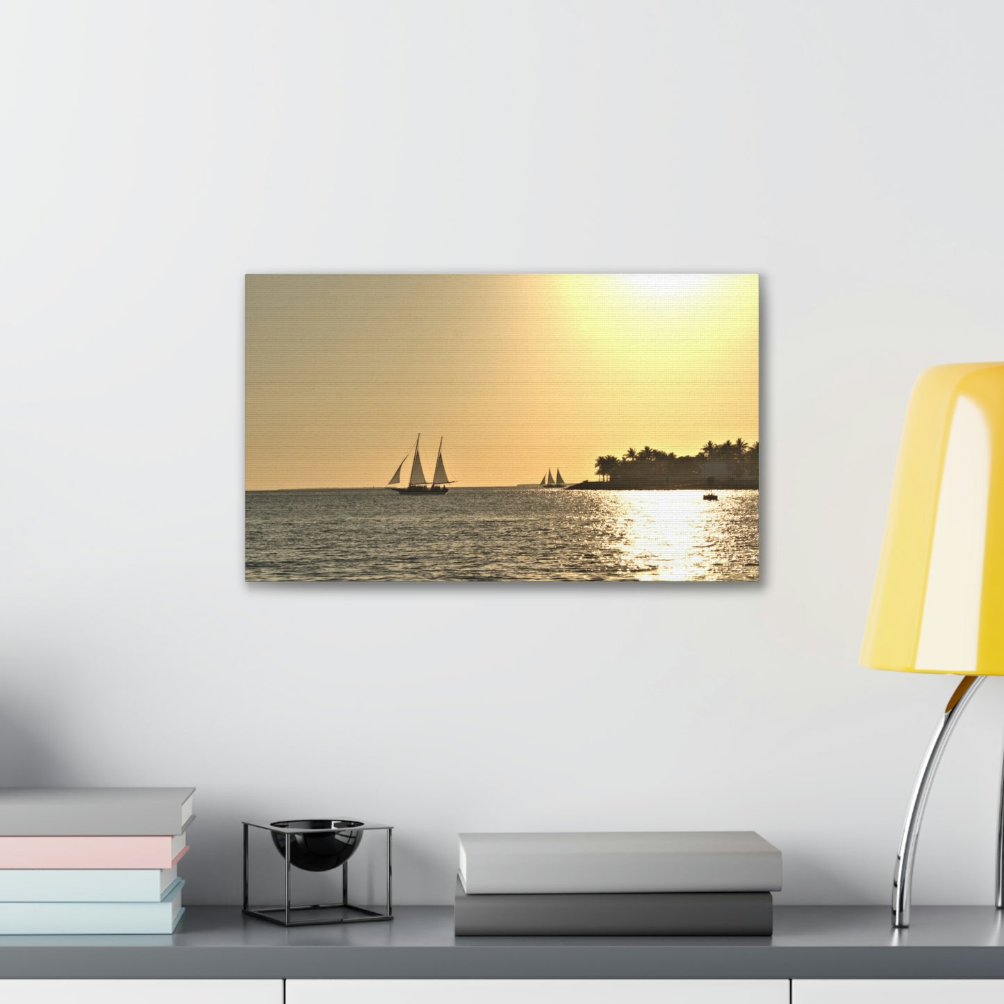 Canvas Print of Original Key West Sunset Photo