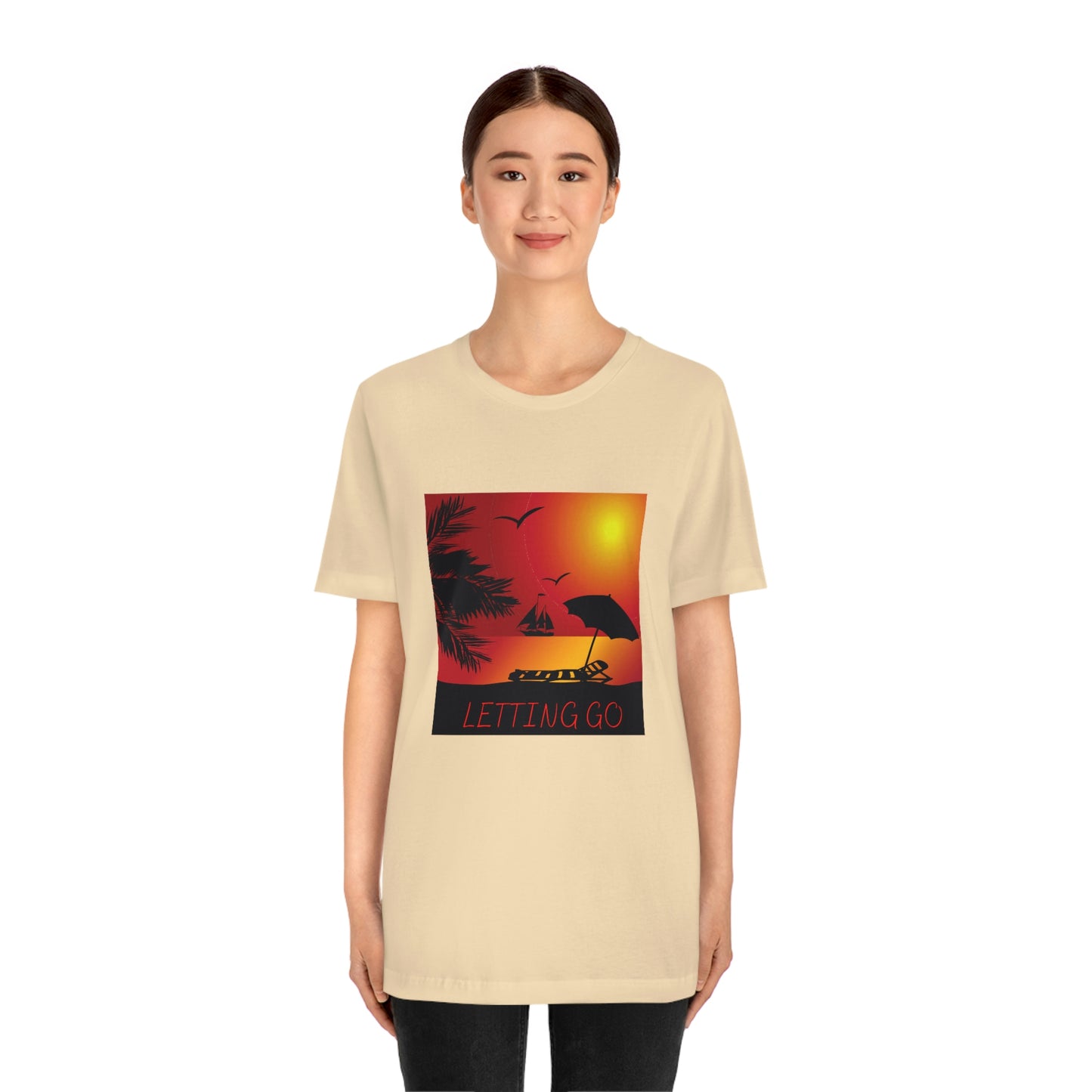 Sunset T-shirt, relaxing sunset, gift for spouse, lover of sunsets, waterfront sunset