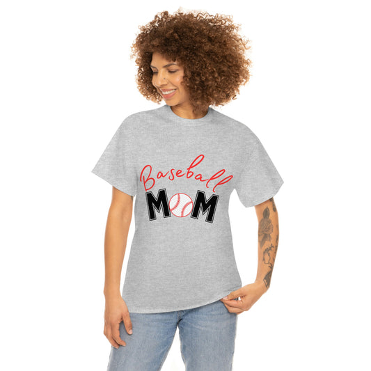 Baseball Mom, #1 Mama Cotton Tee