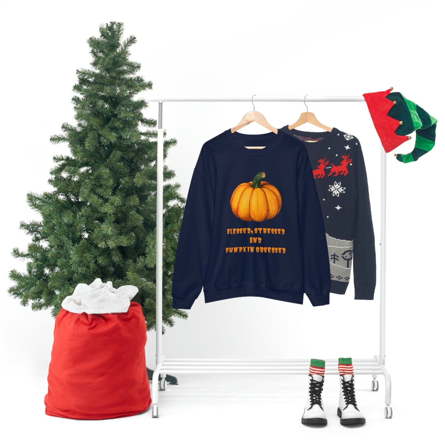 Pumpkin sweatshirt, pumpkin lover gift, obsessed with pumpkin, gift for fall, seasonal sweatshirt