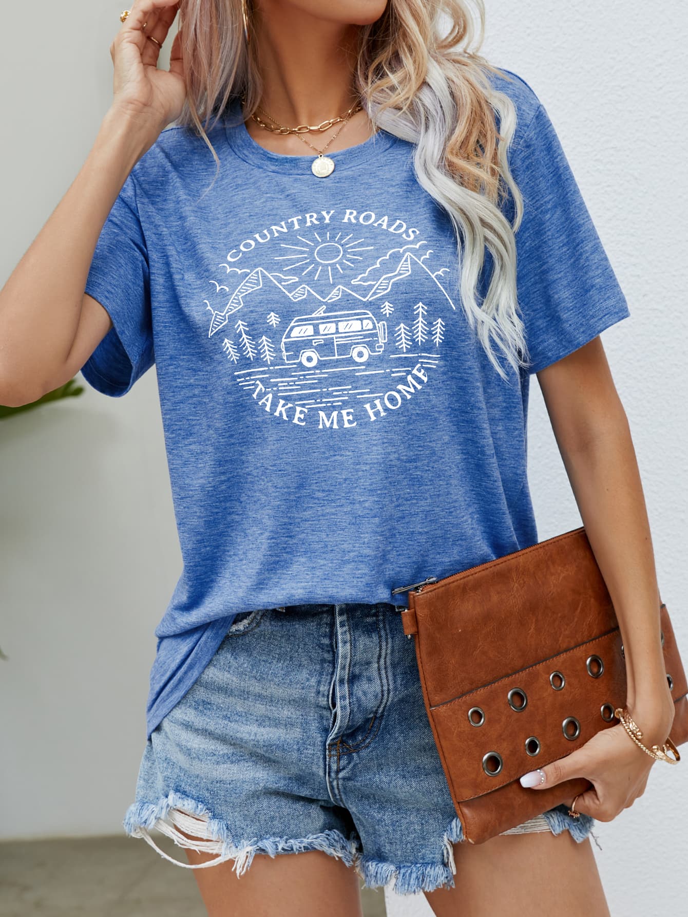 COUNTRY ROADS TAKE ME HOME Graphic Tee