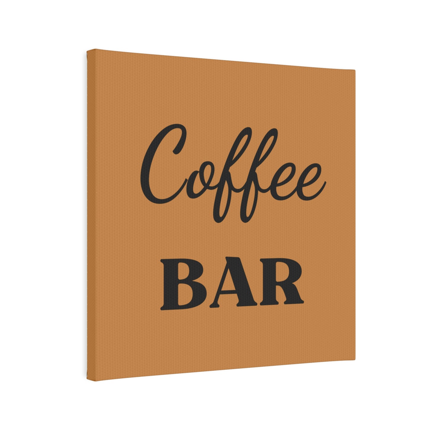 Coffee Bar Canvas Print: Perfect Wall Decor for Coffee Lovers