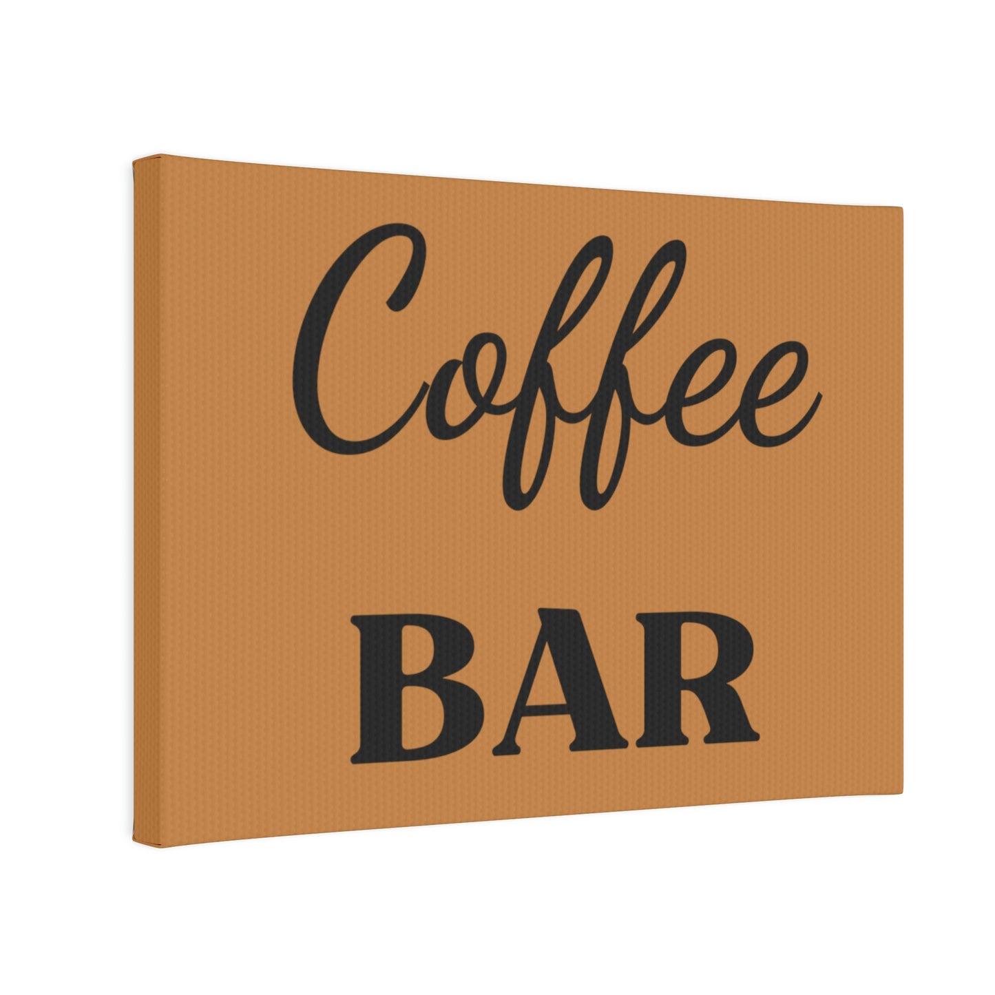 Coffee Bar Canvas Print: Perfect Wall Decor for Coffee Lovers