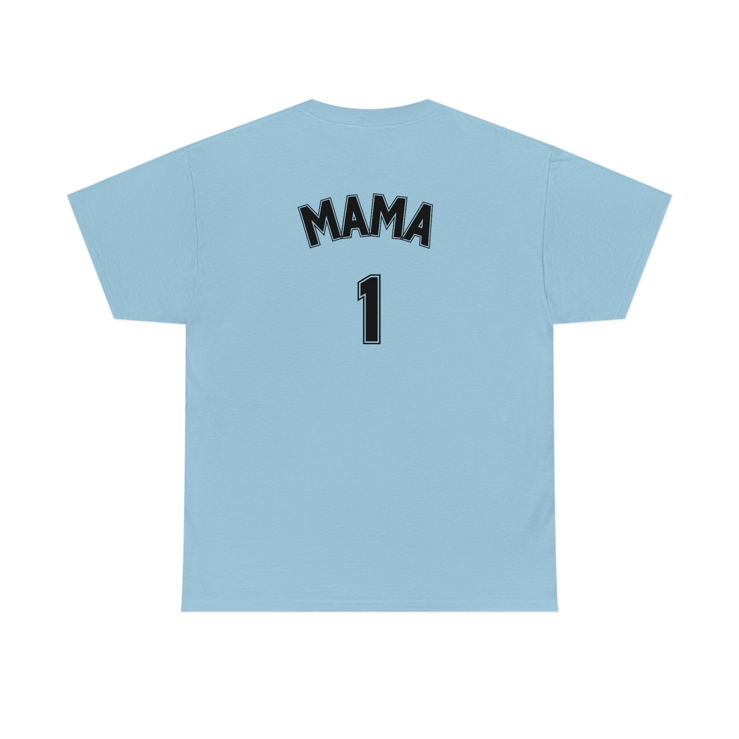 Basketball Mom #1 Mama Cotton Tee