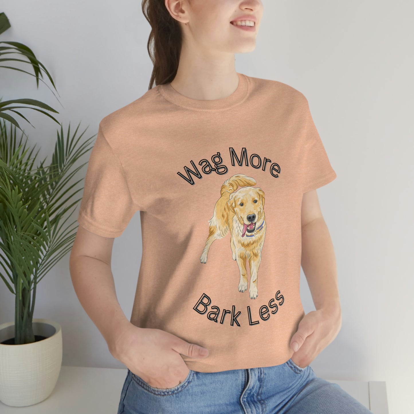 Unisex Jersey Short Sleeve Tee, golden retriever, golden retriever Tee, gift for golden retriever owner, gift for dog owner