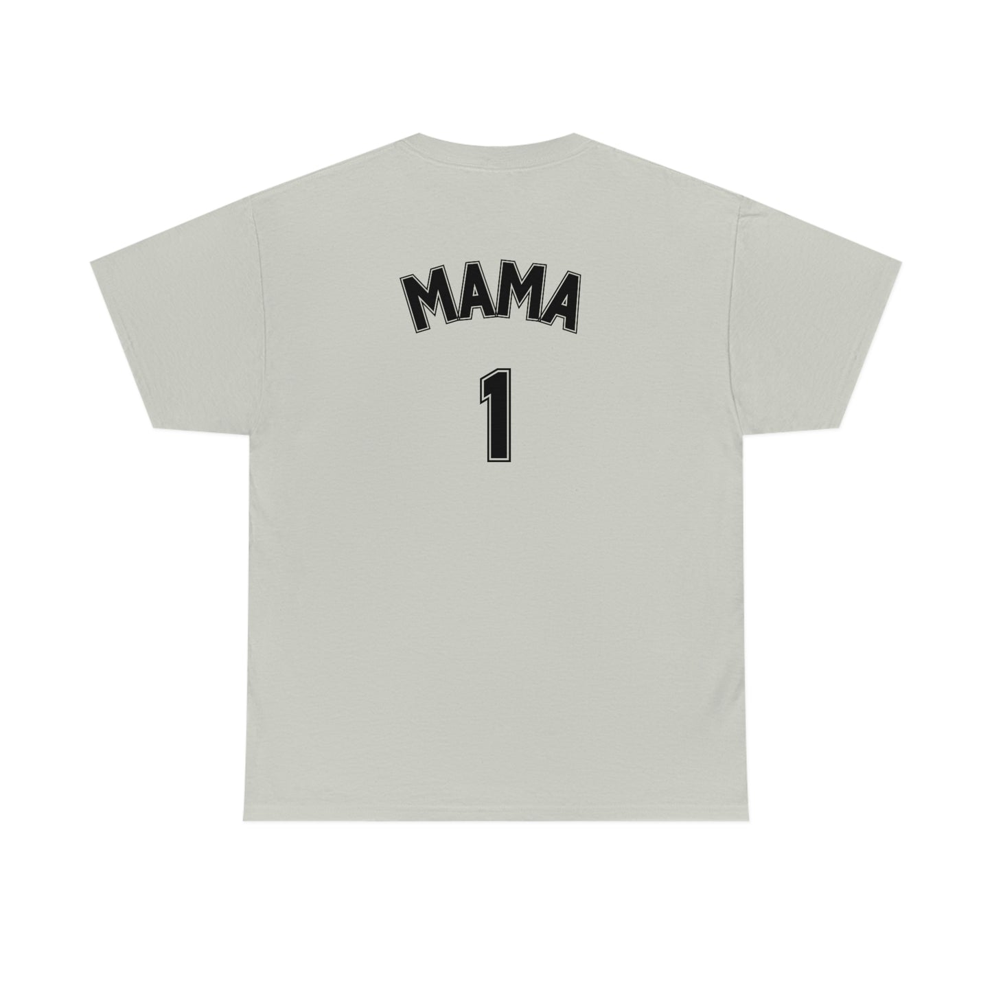 Basketball Mom #1 Mama Cotton Tee