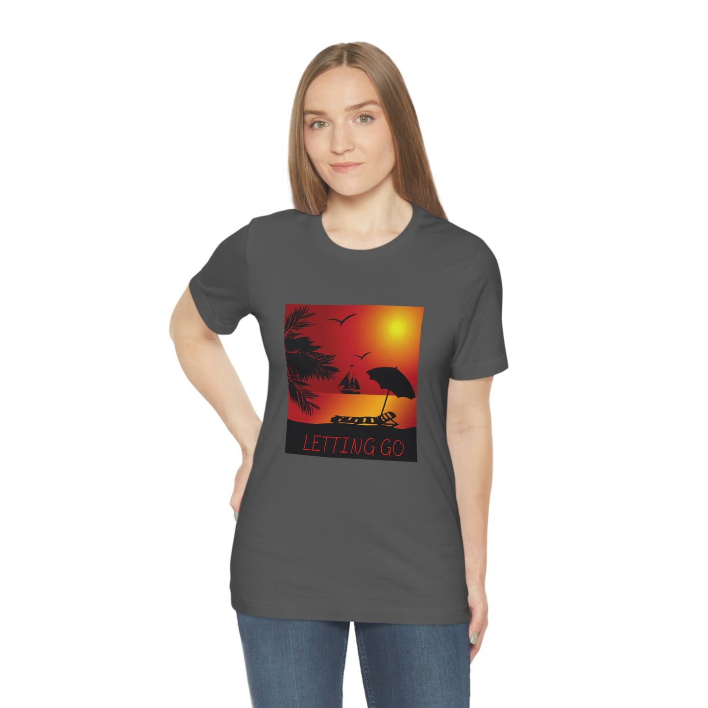 Sunset T-shirt, relaxing sunset, gift for spouse, lover of sunsets, waterfront sunset