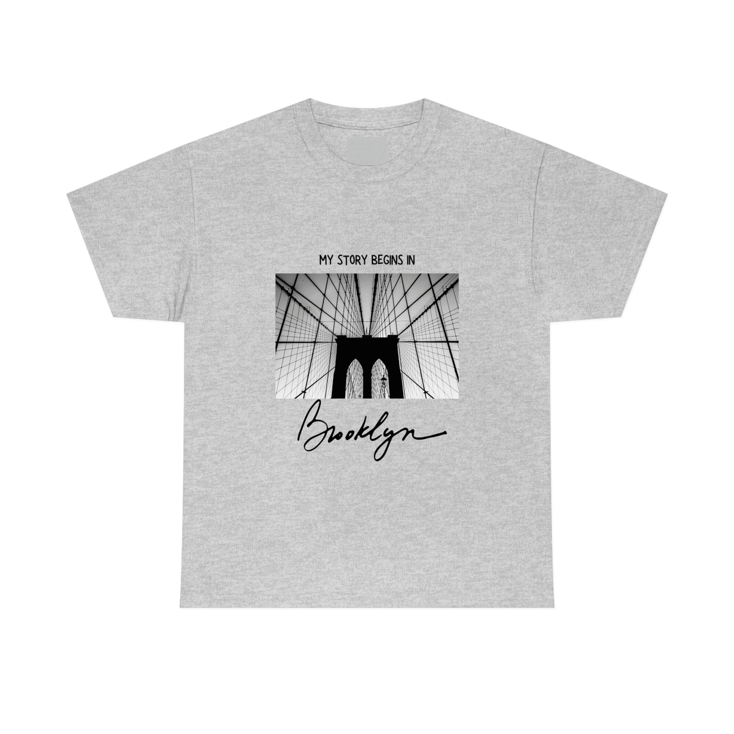 Represent Brooklyn with our 'My Story Begins in Brooklyn' T-Shirt