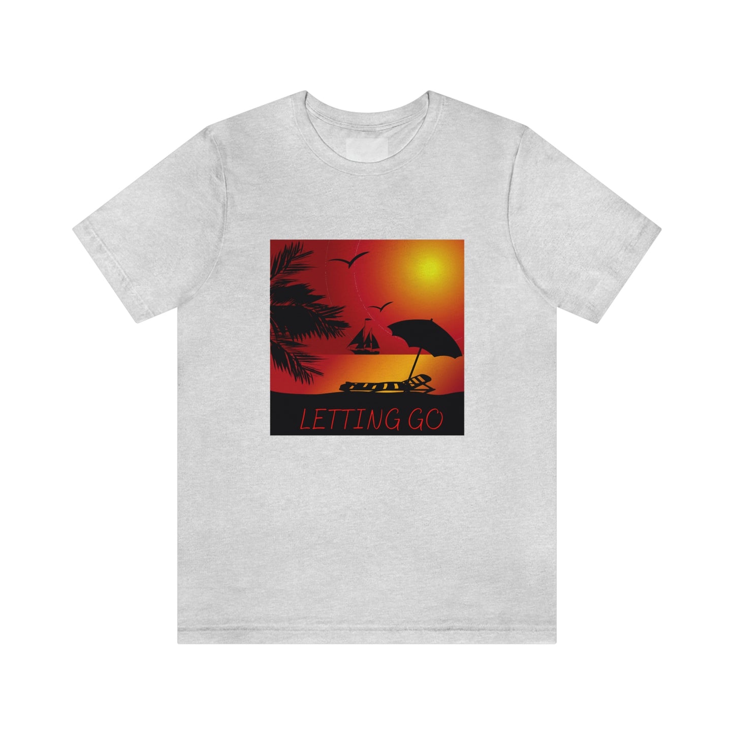 Sunset T-shirt, relaxing sunset, gift for spouse, lover of sunsets, waterfront sunset