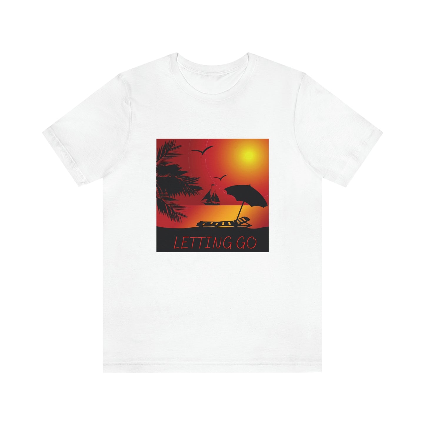 Sunset T-shirt, relaxing sunset, gift for spouse, lover of sunsets, waterfront sunset