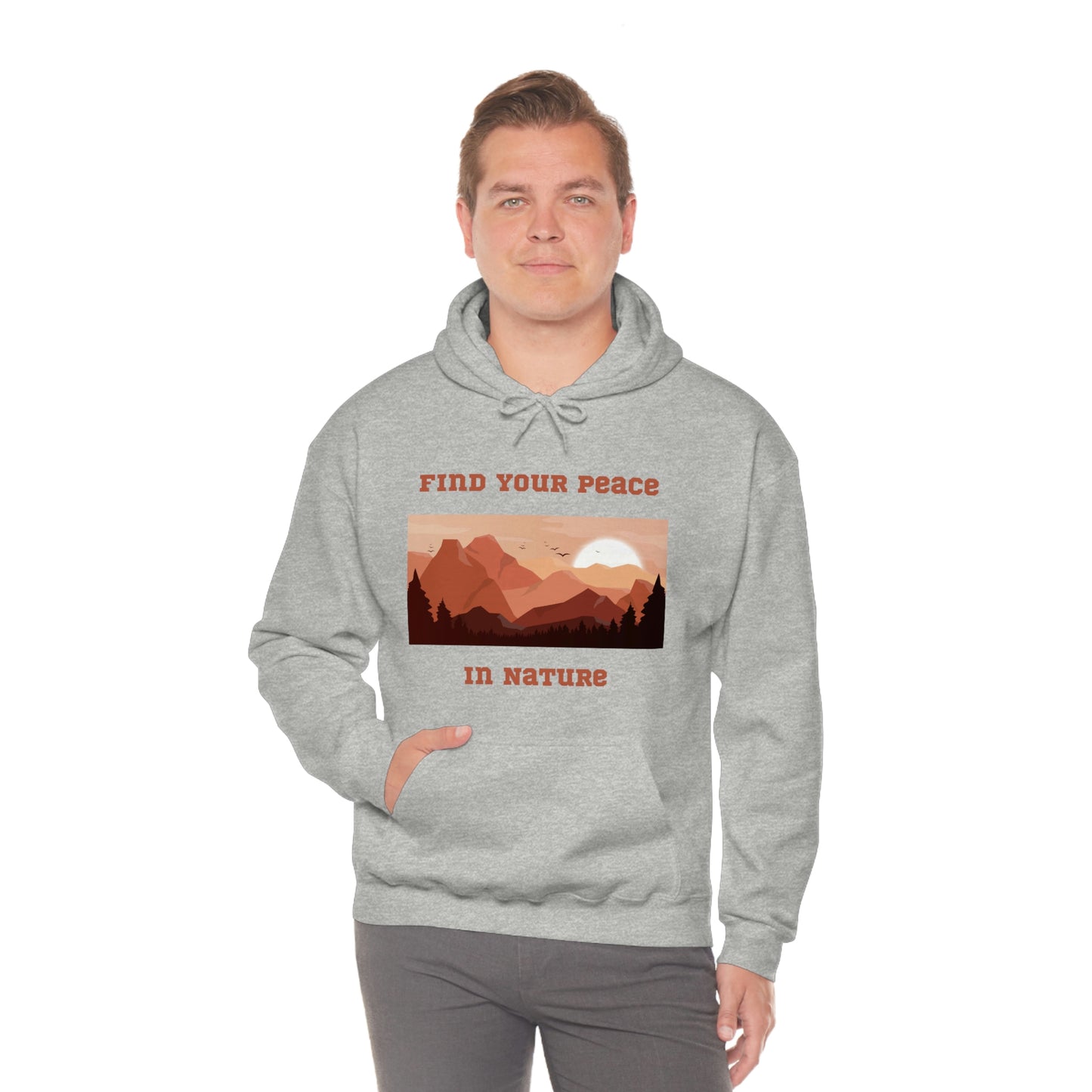 Unisex Heavy Blend Hooded Sweatshirt for nature lover, nature lover sweatshirt, camping sweatshirt, gift for camping lover