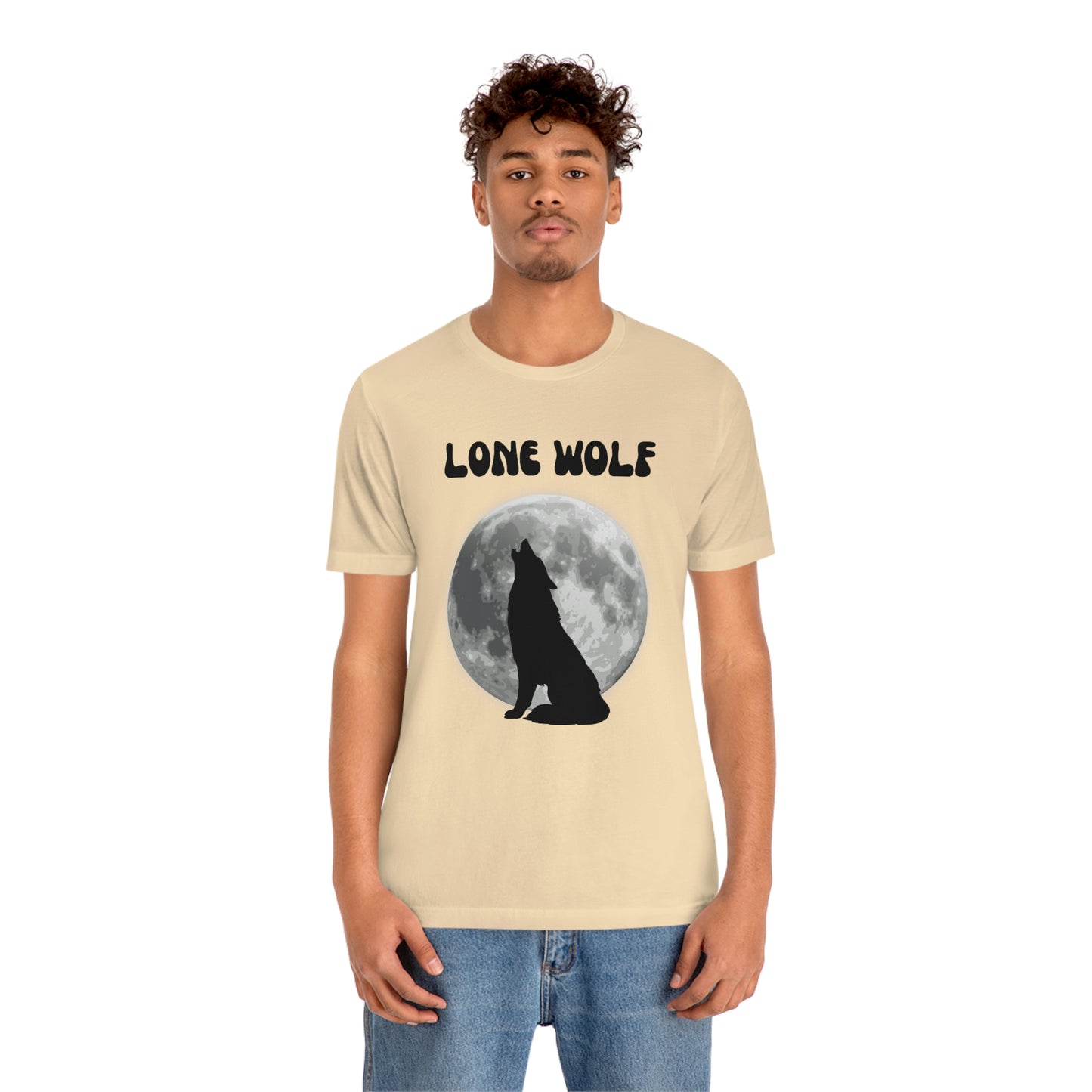 Lone Wolf T-shirt, Lone Wolf, Wolf howling, wolf, gift for man, gift for dad, nature, camping, outdoors