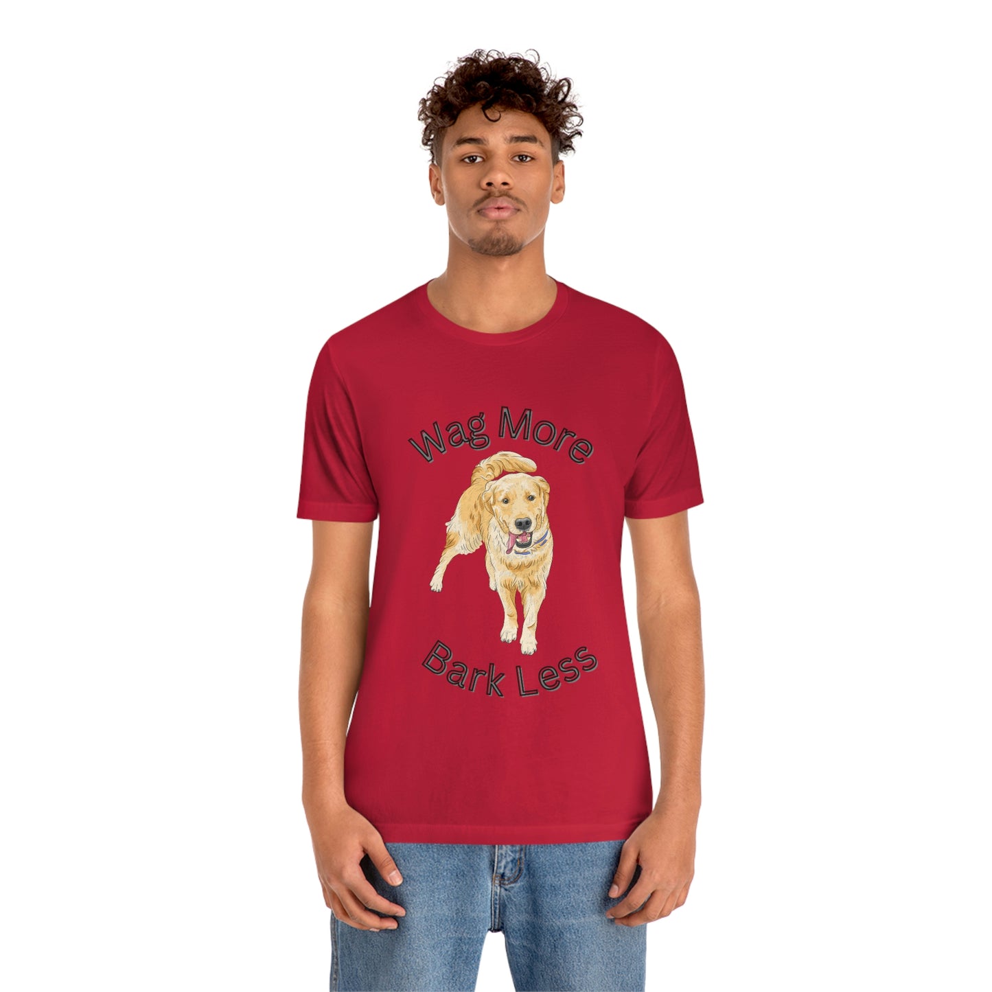 Unisex Jersey Short Sleeve Tee, golden retriever, golden retriever Tee, gift for golden retriever owner, gift for dog owner