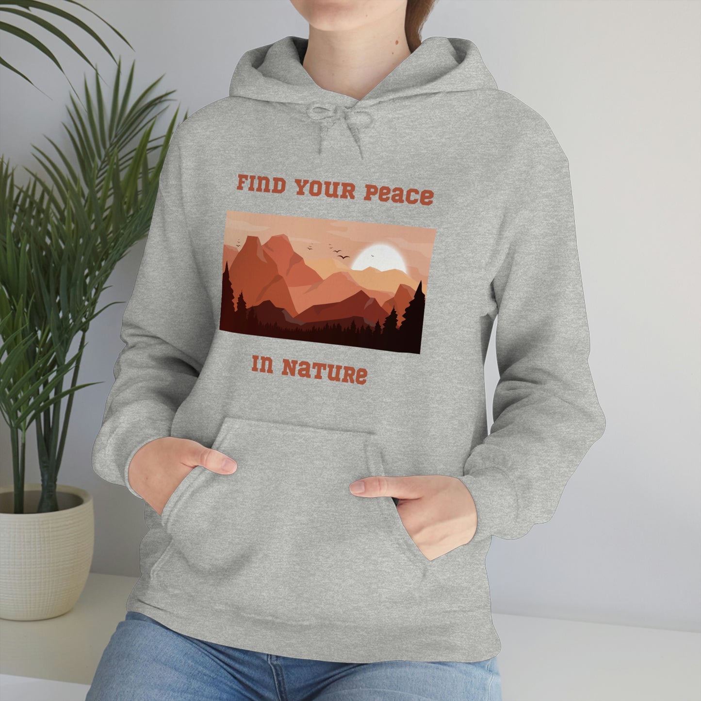 Unisex Heavy Blend Hooded Sweatshirt for nature lover, nature lover sweatshirt, camping sweatshirt, gift for camping lover