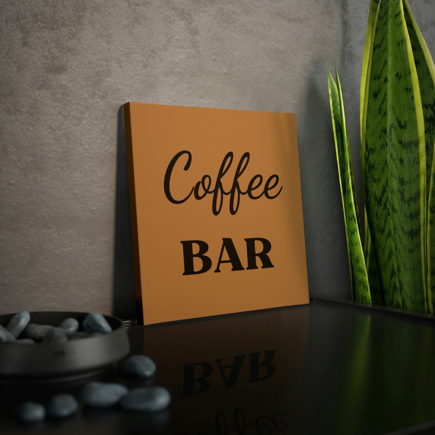 Coffee Bar Canvas Print: Perfect Wall Decor for Coffee Lovers