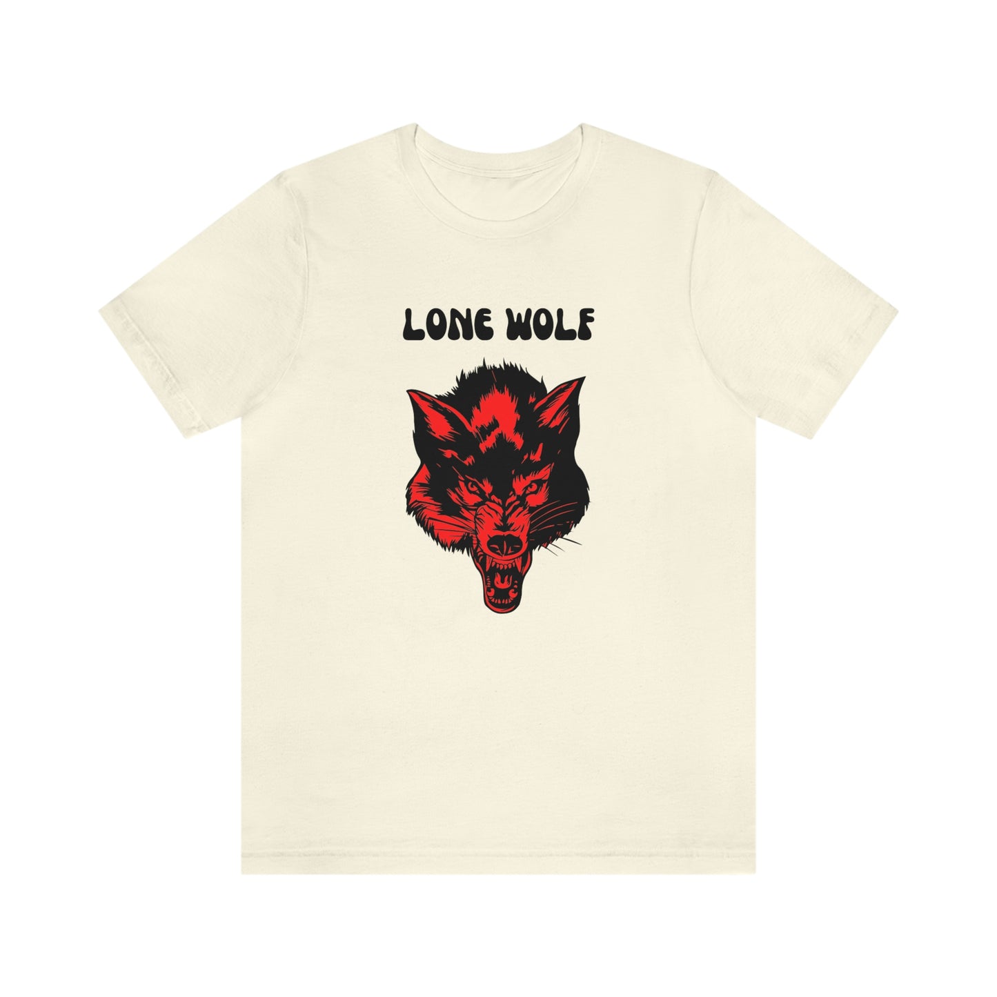 Lone Wolf T-shirt, Lone Wolf, Wolf howling, wolf, gift for man, gift for dad, nature, camping, outdoors, angry wolf