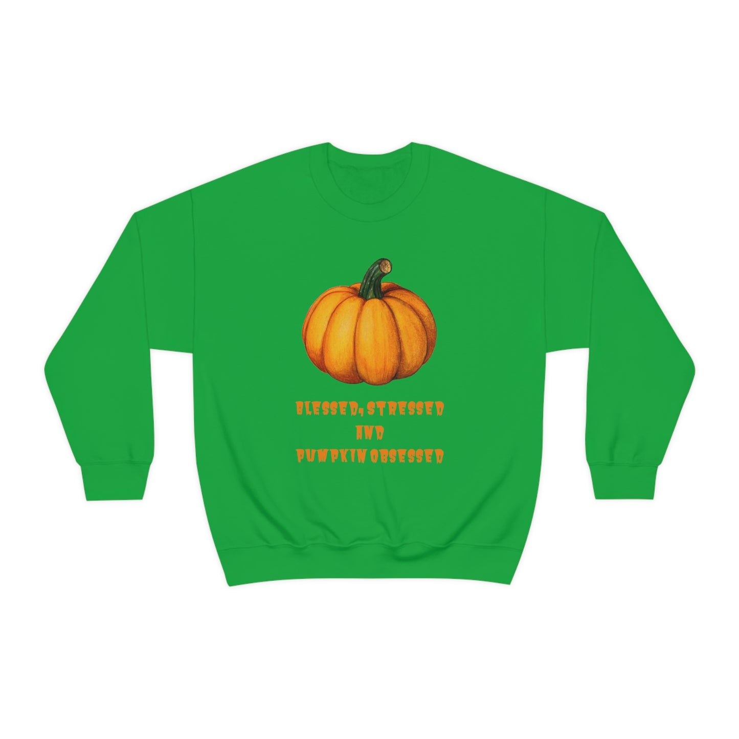 Pumpkin sweatshirt, pumpkin lover gift, obsessed with pumpkin, gift for fall, seasonal sweatshirt