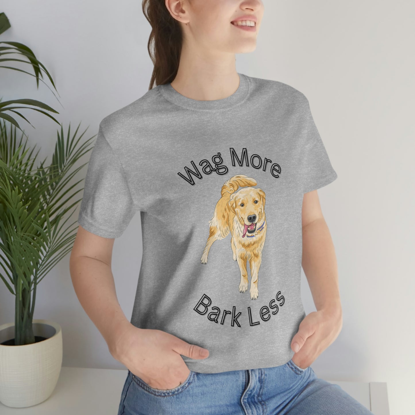 Unisex Jersey Short Sleeve Tee, golden retriever, golden retriever Tee, gift for golden retriever owner, gift for dog owner