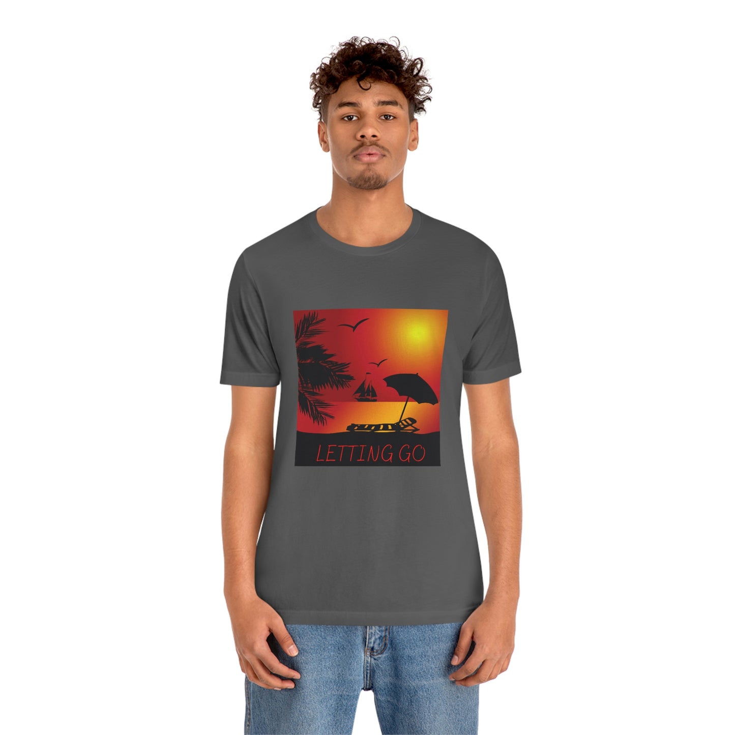 Sunset T-shirt, relaxing sunset, gift for spouse, lover of sunsets, waterfront sunset