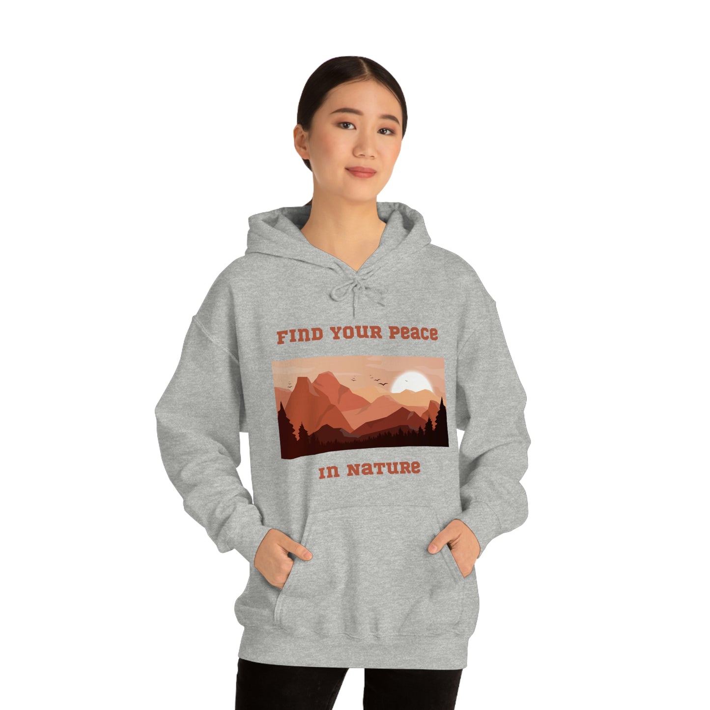 Unisex Heavy Blend Hooded Sweatshirt for nature lover, nature lover sweatshirt, camping sweatshirt, gift for camping lover