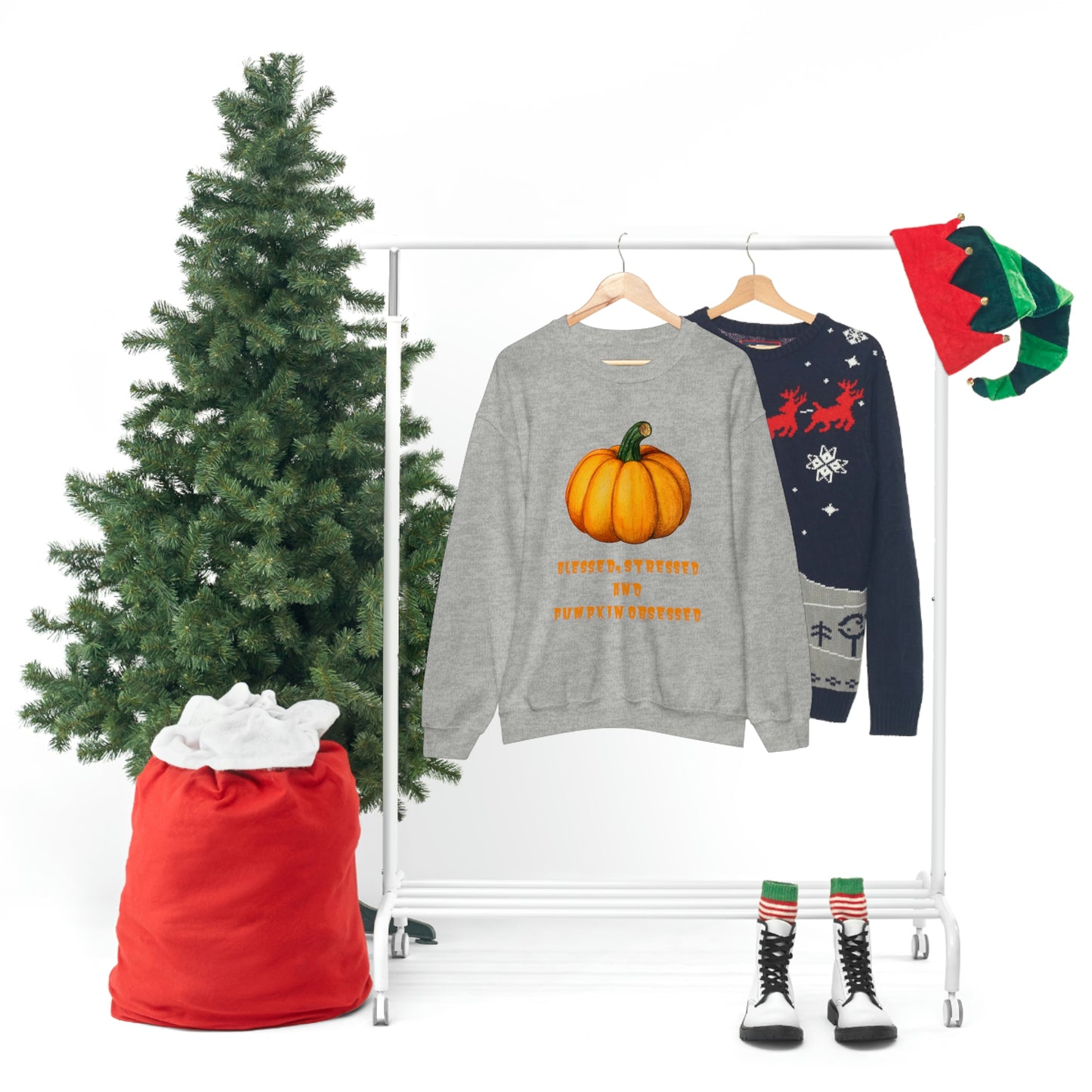 Pumpkin sweatshirt, pumpkin lover gift, obsessed with pumpkin, gift for fall, seasonal sweatshirt