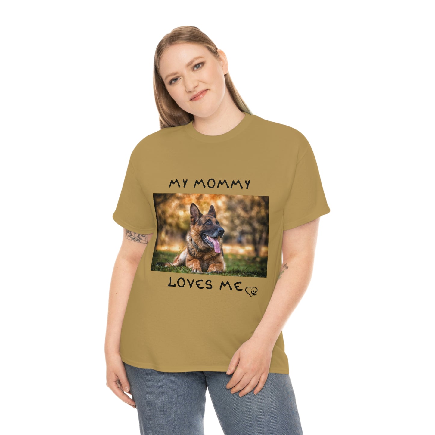 My Mommy Loves Me German Shepard T-Shirt