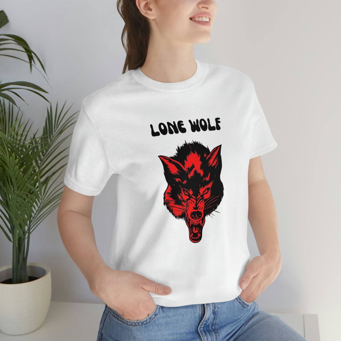 Lone Wolf T-shirt, Lone Wolf, Wolf howling, wolf, gift for man, gift for dad, nature, camping, outdoors, angry wolf