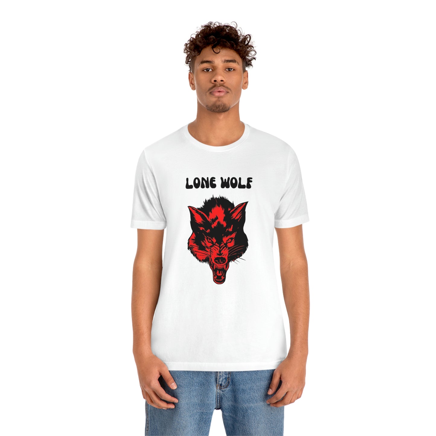 Lone Wolf T-shirt, Lone Wolf, Wolf howling, wolf, gift for man, gift for dad, nature, camping, outdoors, angry wolf