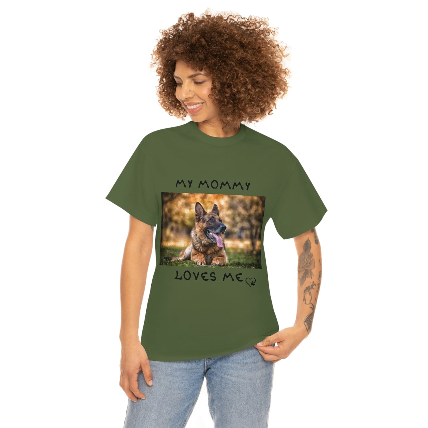 My Mommy Loves Me German Shepard T-Shirt