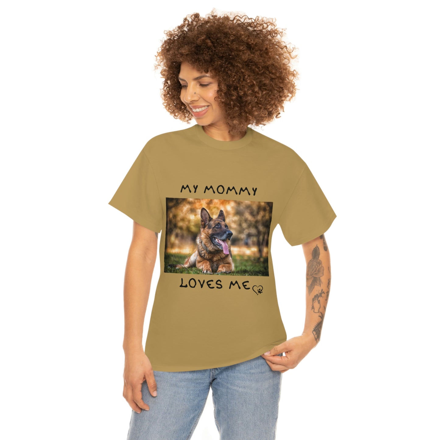 My Mommy Loves Me German Shepard T-Shirt