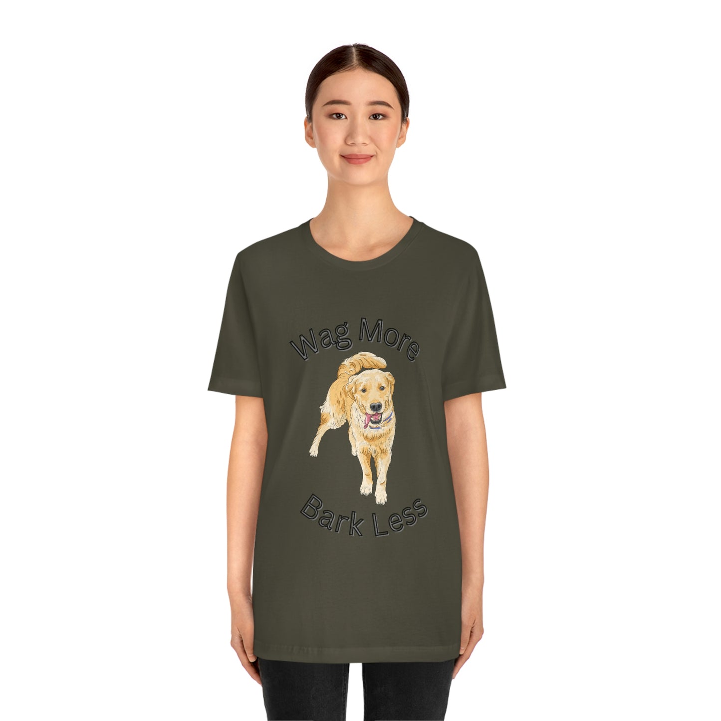 Unisex Jersey Short Sleeve Tee, golden retriever, golden retriever Tee, gift for golden retriever owner, gift for dog owner