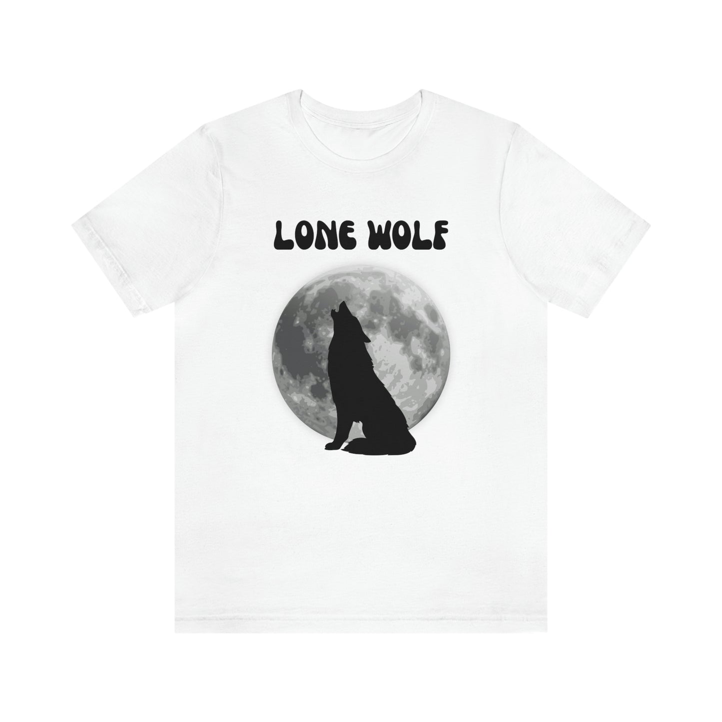 Lone Wolf T-shirt, Lone Wolf, Wolf howling, wolf, gift for man, gift for dad, nature, camping, outdoors