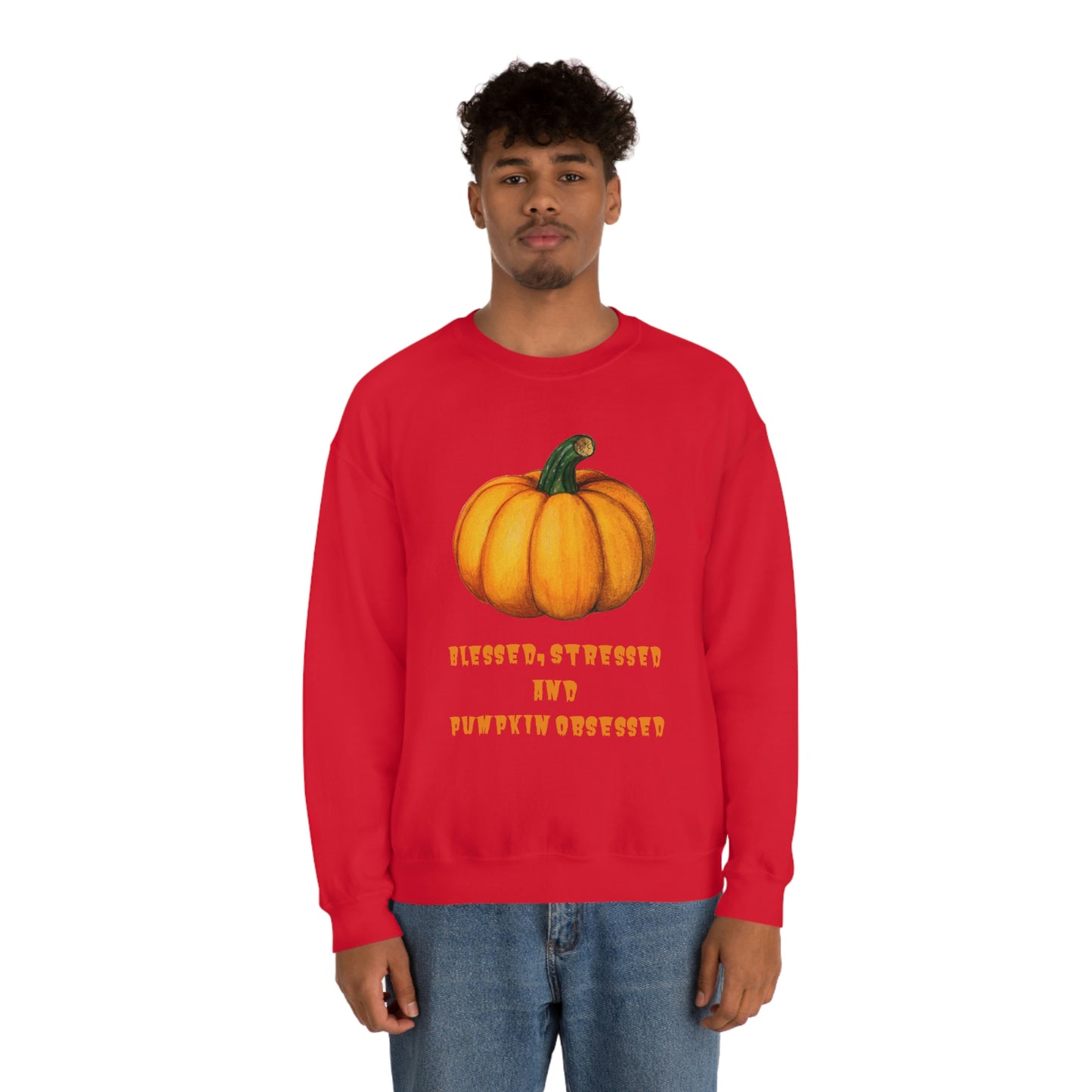 Pumpkin sweatshirt, pumpkin lover gift, obsessed with pumpkin, gift for fall, seasonal sweatshirt