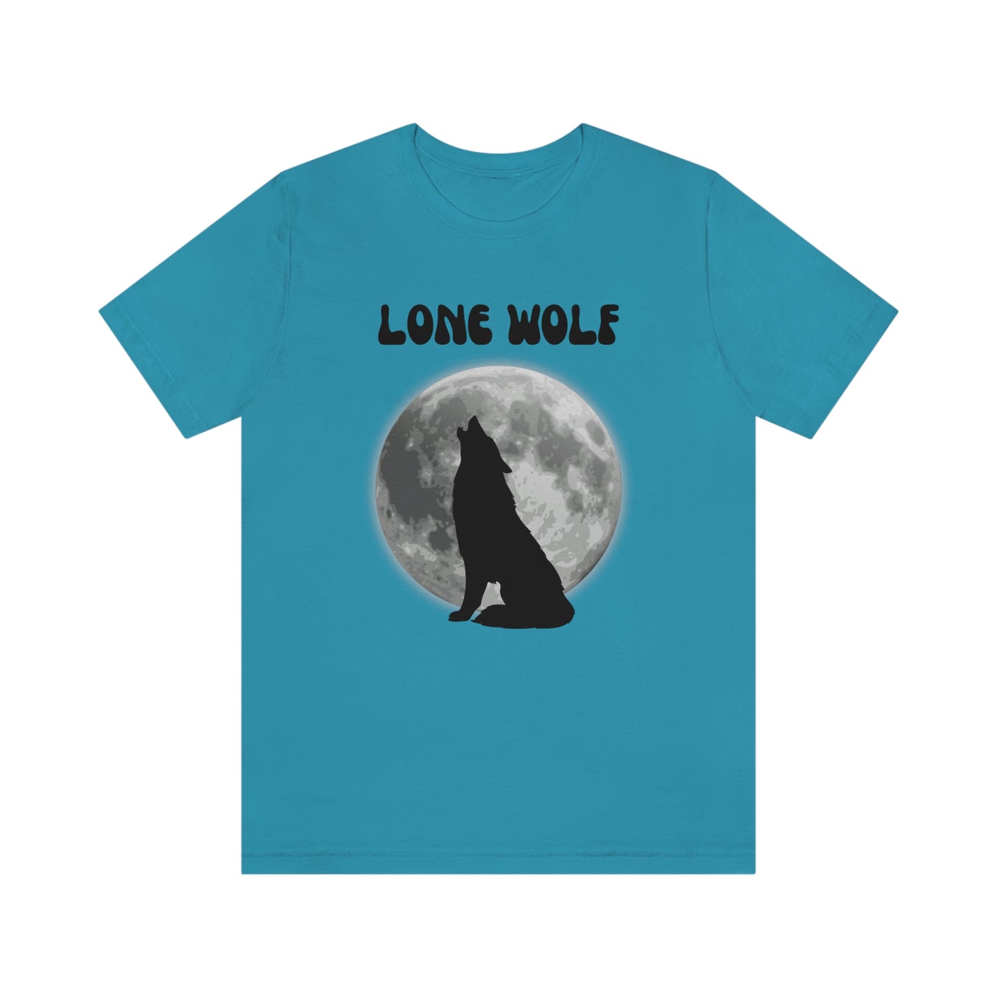 Lone Wolf T-shirt, Lone Wolf, Wolf howling, wolf, gift for man, gift for dad, nature, camping, outdoors