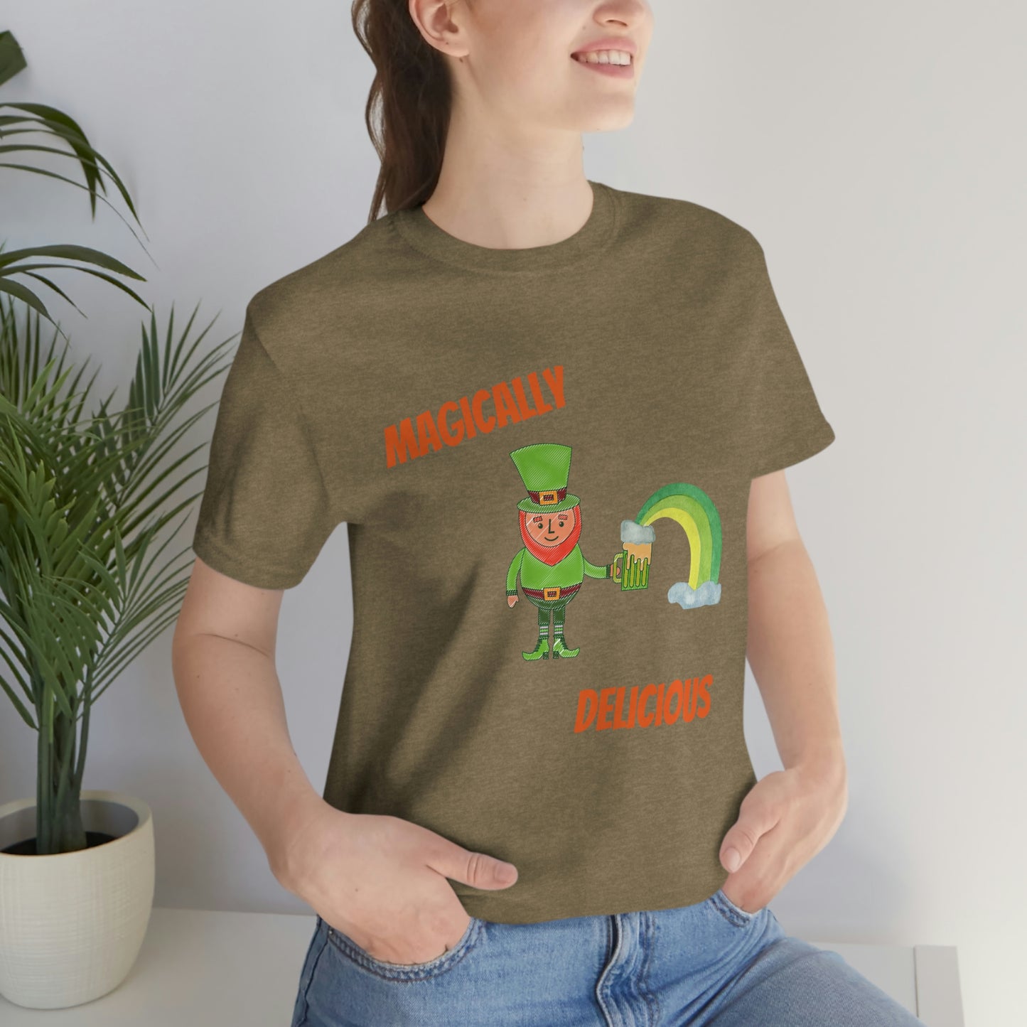 St. Patty's day tee, Green Beer, Festive design, Leprechaun, Rainbow, Festive Tee, Holiday, Gift for all, Irish