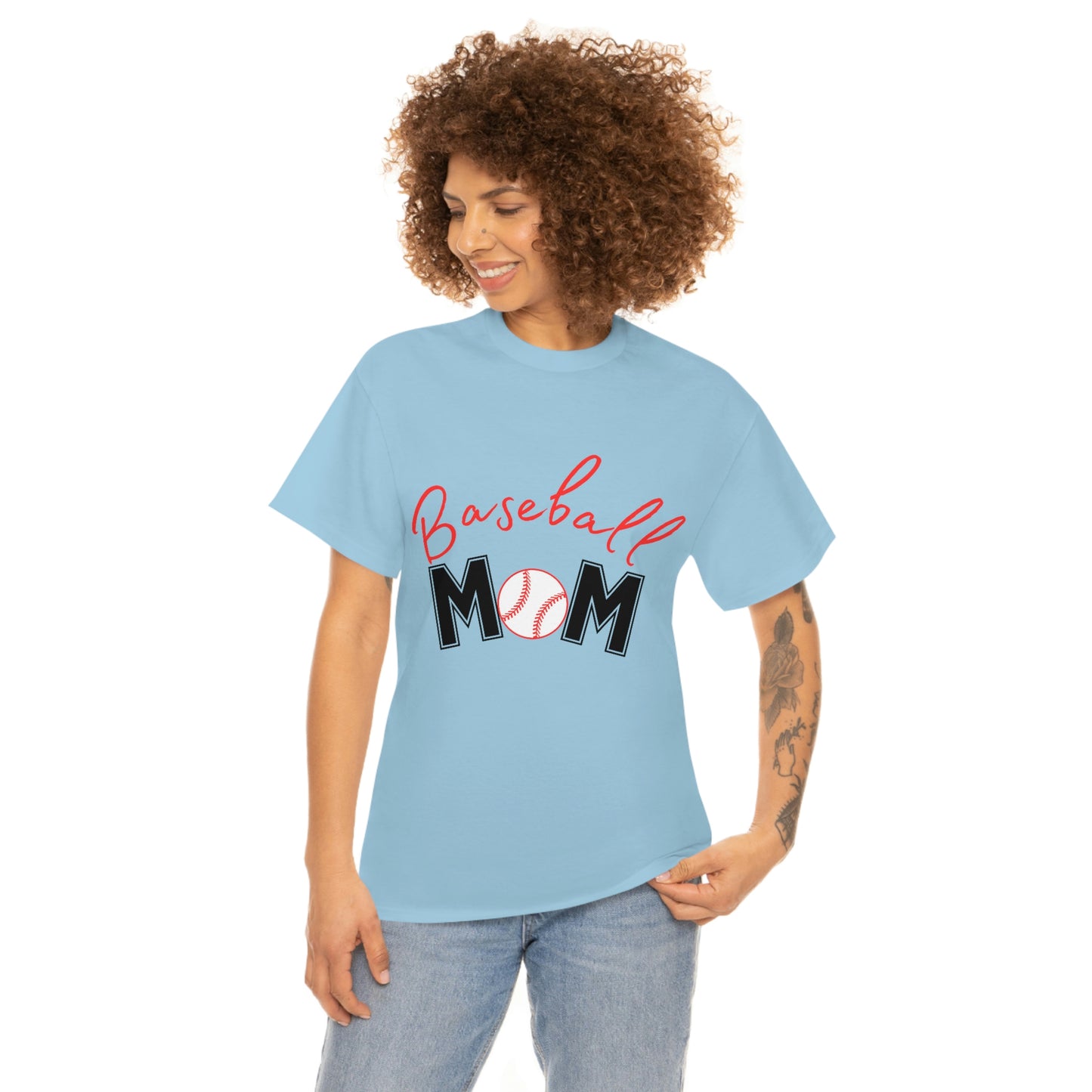 Baseball Mom, #1 Mama Cotton Tee