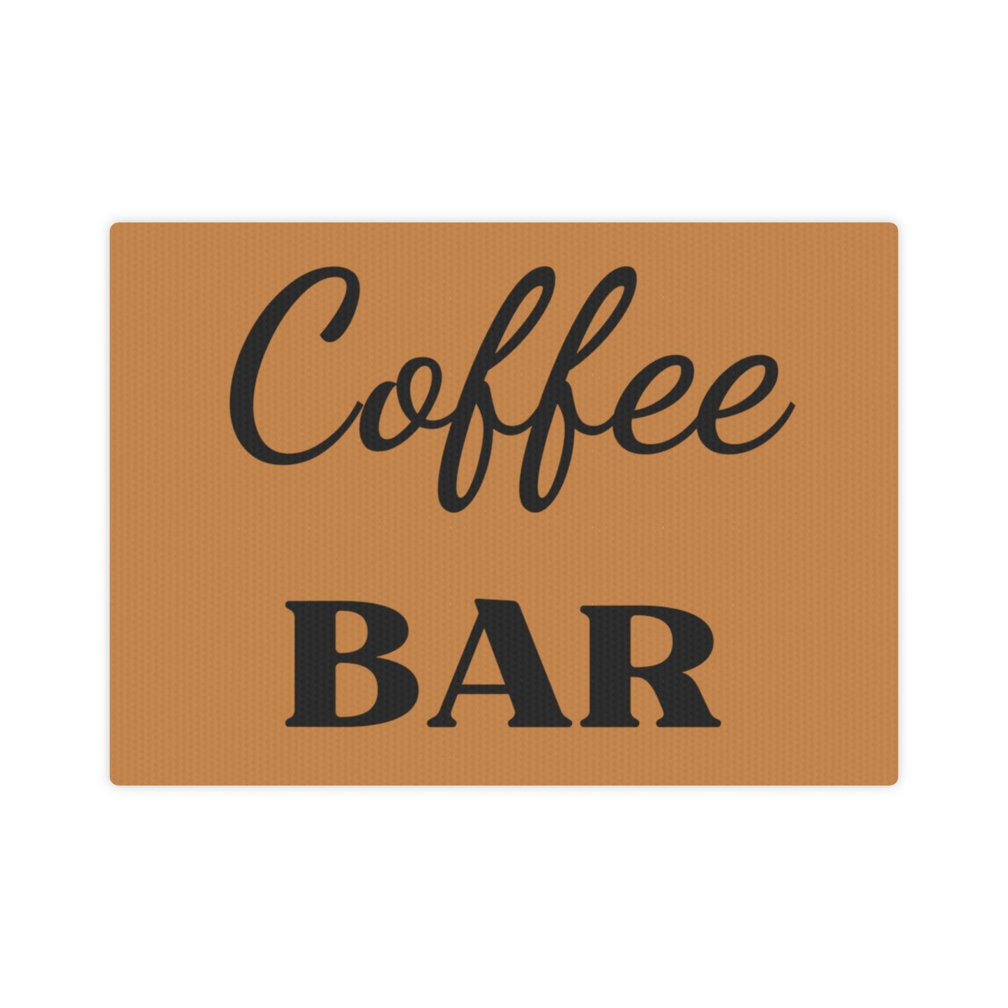 Coffee Bar Canvas Print: Perfect Wall Decor for Coffee Lovers