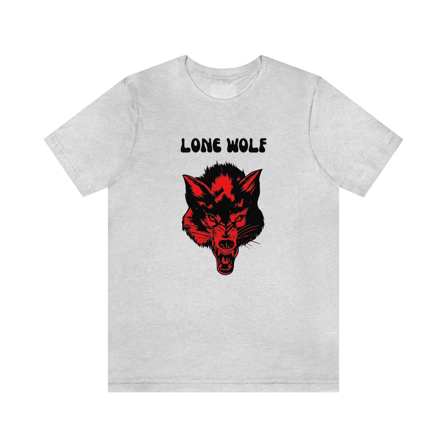 Lone Wolf T-shirt, Lone Wolf, Wolf howling, wolf, gift for man, gift for dad, nature, camping, outdoors, angry wolf