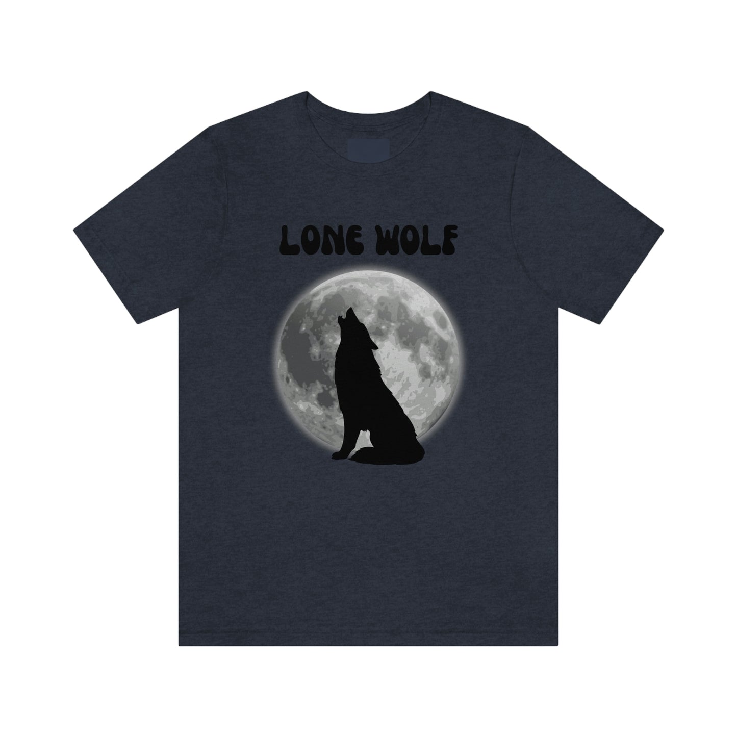 Lone Wolf T-shirt, Lone Wolf, Wolf howling, wolf, gift for man, gift for dad, nature, camping, outdoors