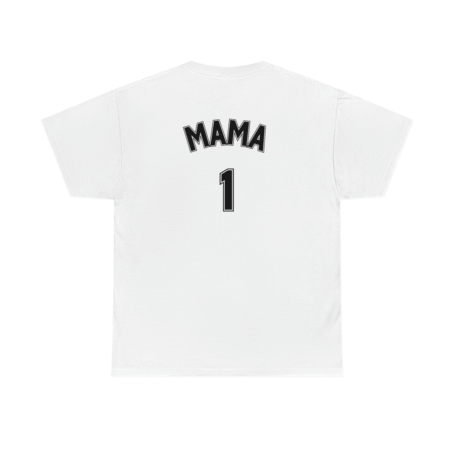 Football Mom #1 Mama Cotton Tee