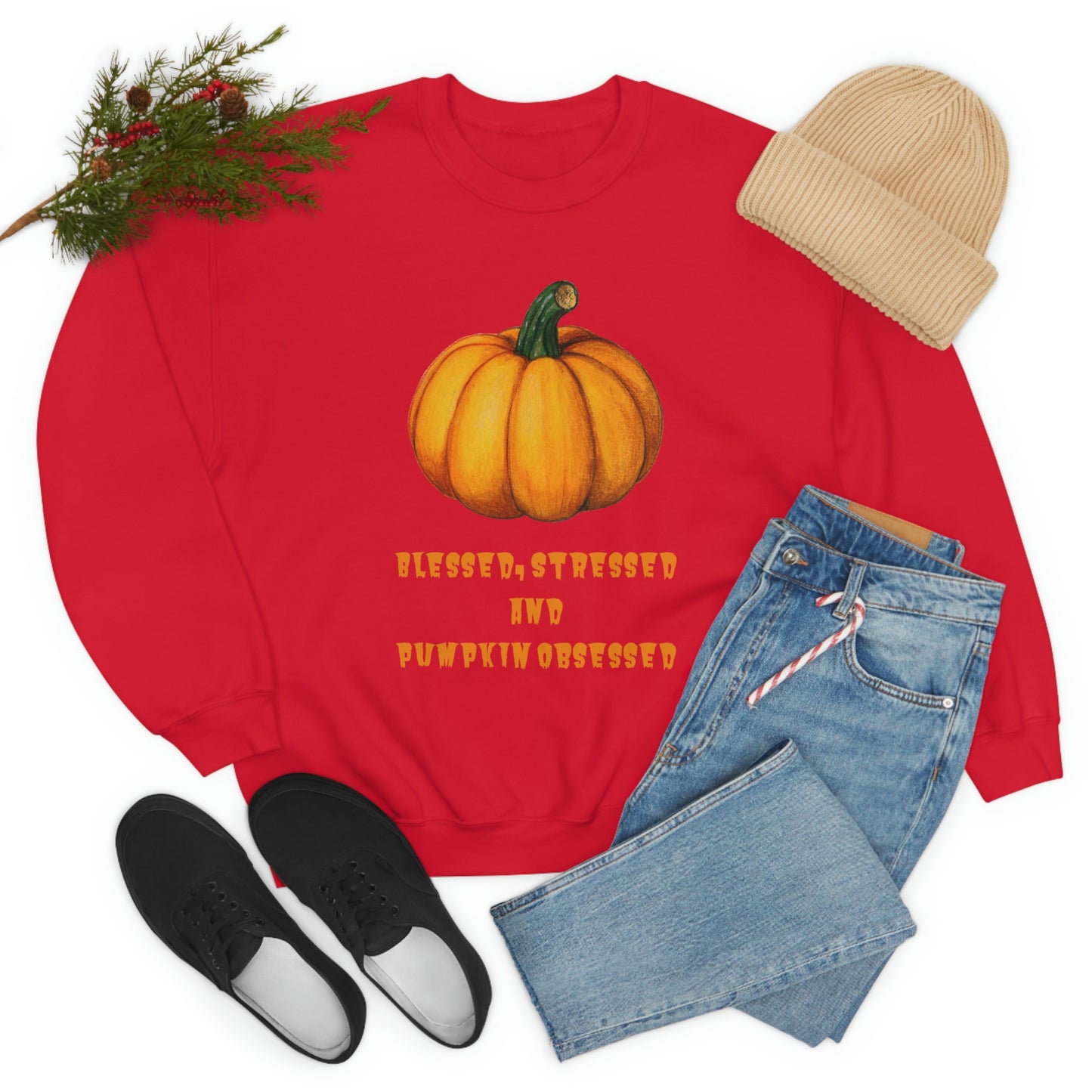 Pumpkin sweatshirt, pumpkin lover gift, obsessed with pumpkin, gift for fall, seasonal sweatshirt