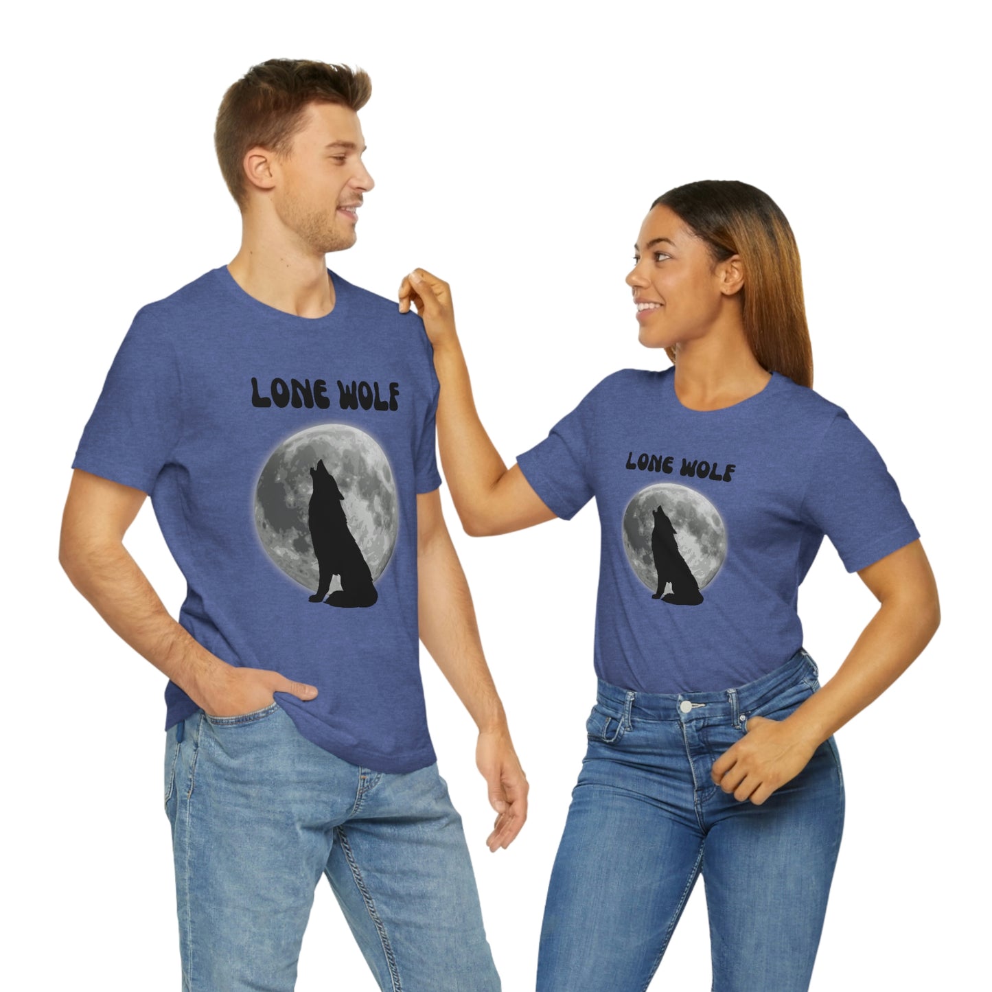 Lone Wolf T-shirt, Lone Wolf, Wolf howling, wolf, gift for man, gift for dad, nature, camping, outdoors