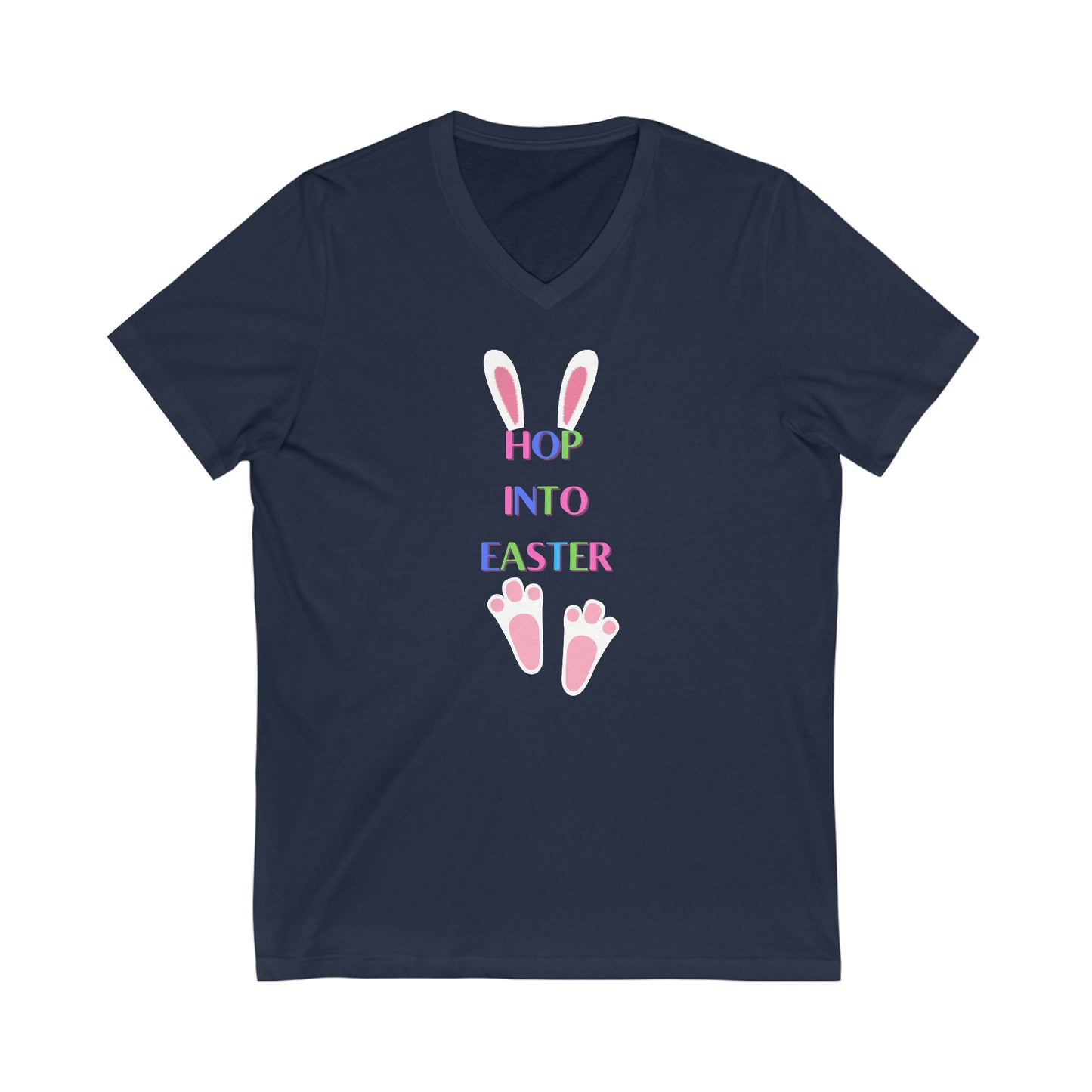 Colorful Easter Tee, Holiday T-shirt, Easter gift, Easter egg hunt, Easter Day, Celebrate Easter, Holiday gift, Easter Bunny