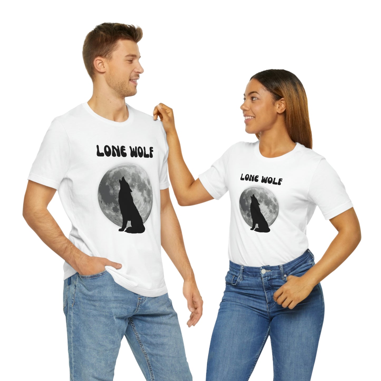 Lone Wolf T-shirt, Lone Wolf, Wolf howling, wolf, gift for man, gift for dad, nature, camping, outdoors