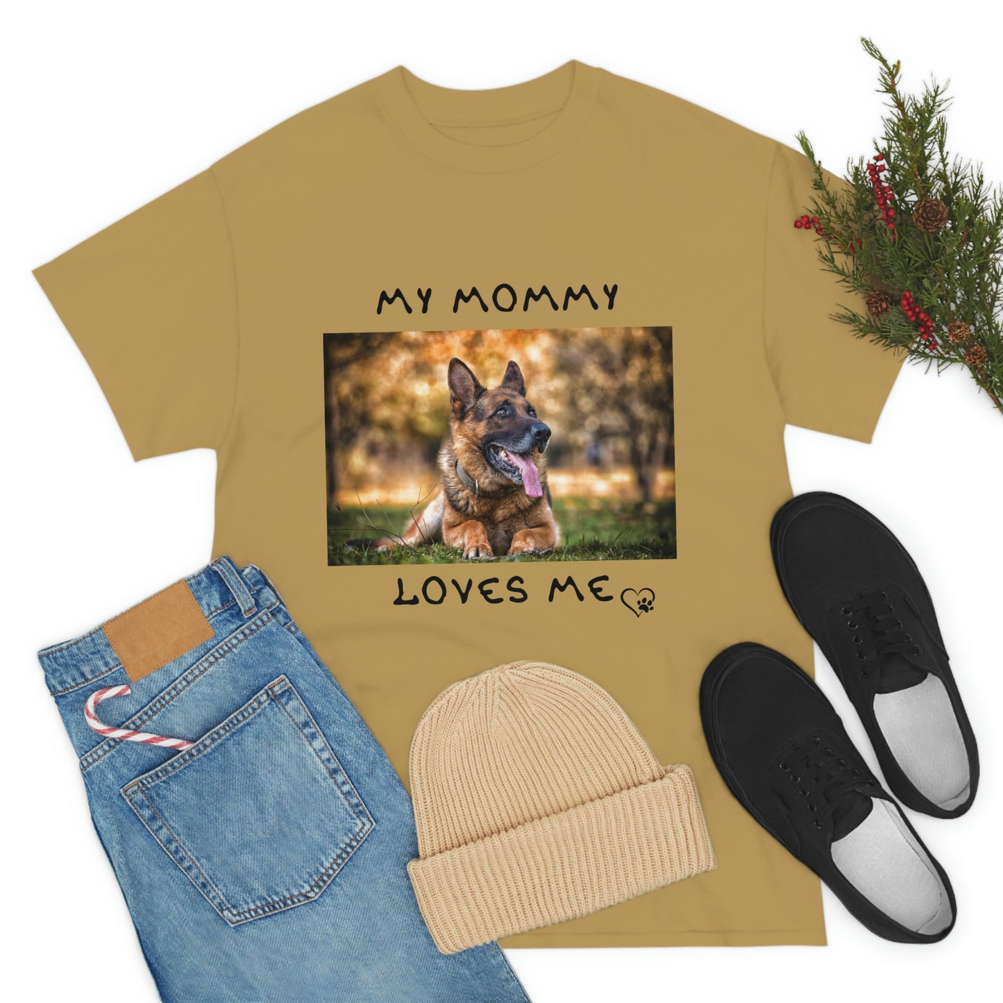 My Mommy Loves Me German Shepard T-Shirt