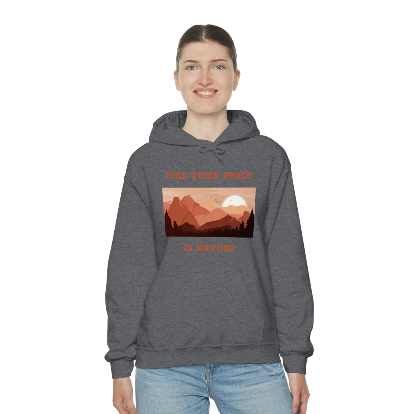 Unisex Heavy Blend Hooded Sweatshirt for nature lover, nature lover sweatshirt, camping sweatshirt, gift for camping lover