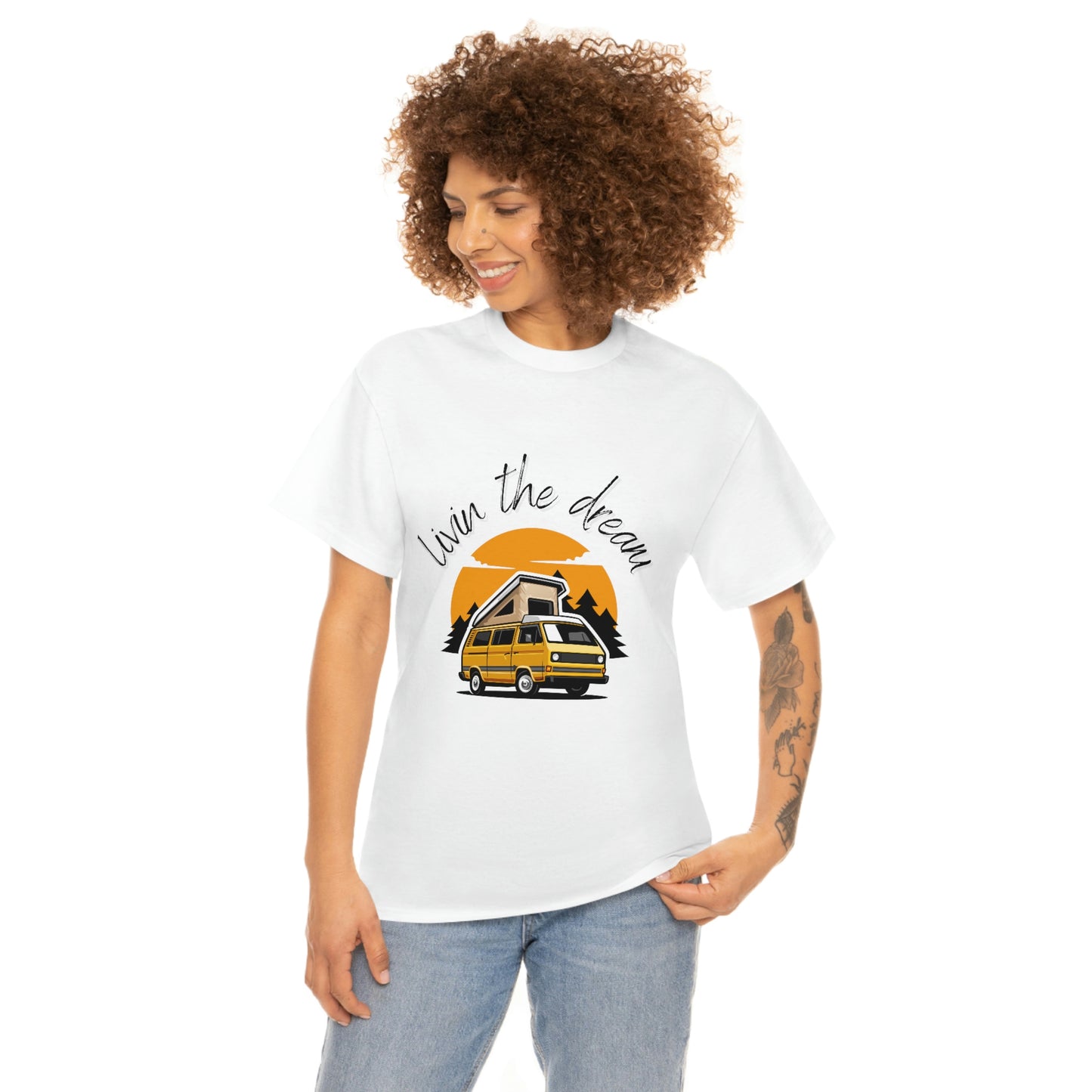 Livin The Dream Camping T-Shirt