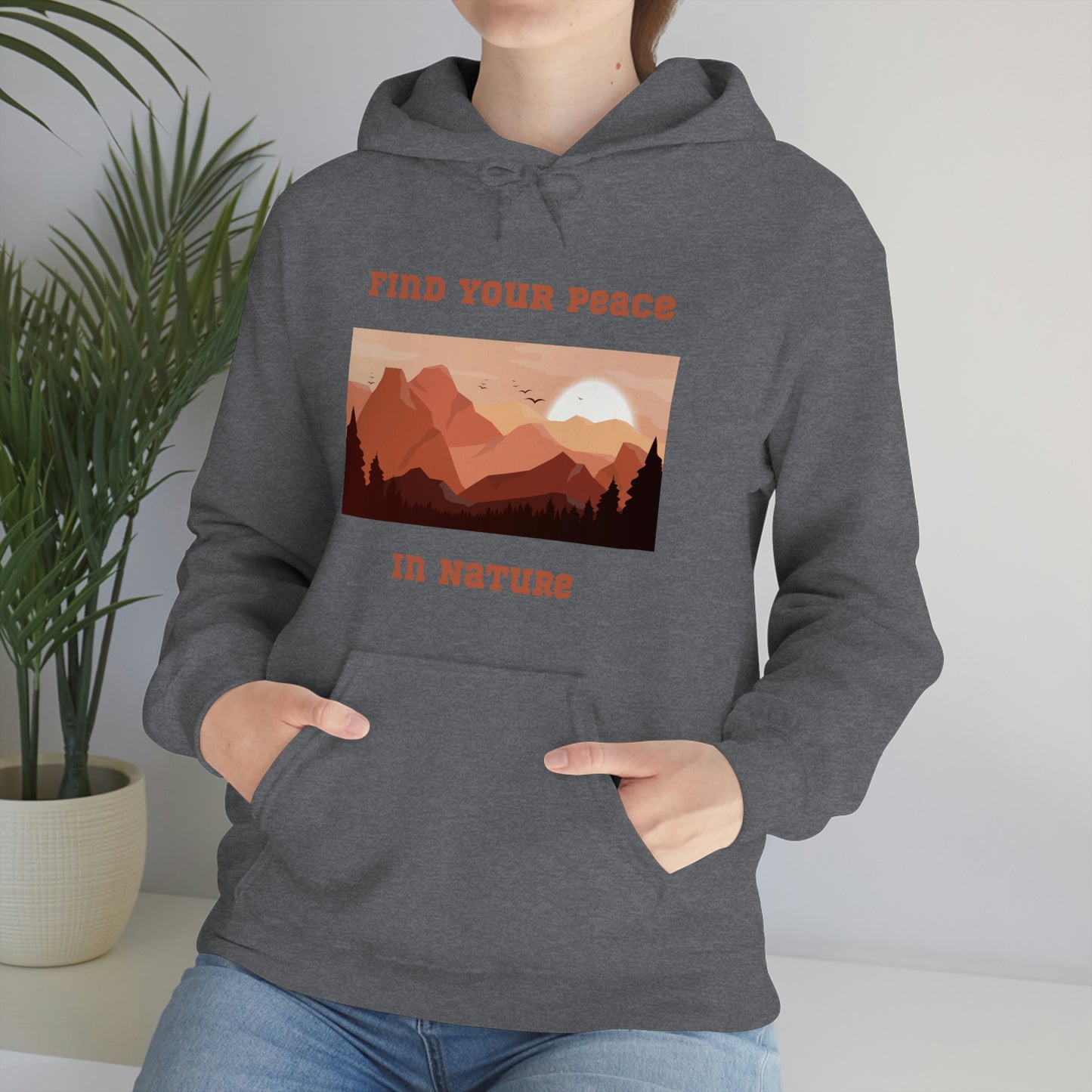 Unisex Heavy Blend Hooded Sweatshirt for nature lover, nature lover sweatshirt, camping sweatshirt, gift for camping lover